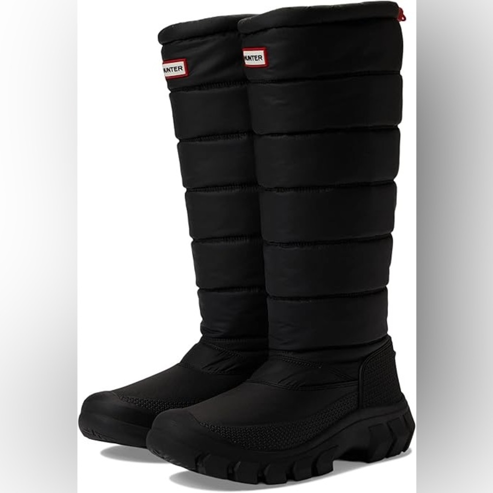 Hunter Black Winter Boots